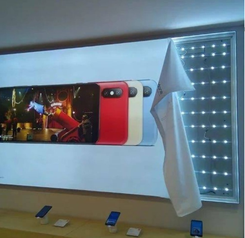 Fabric Lit Board (LED Lightbox) ₹550/sqft | Premium Backlit Display ...